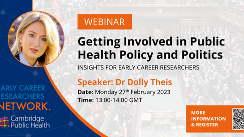 Webinar on public health politics