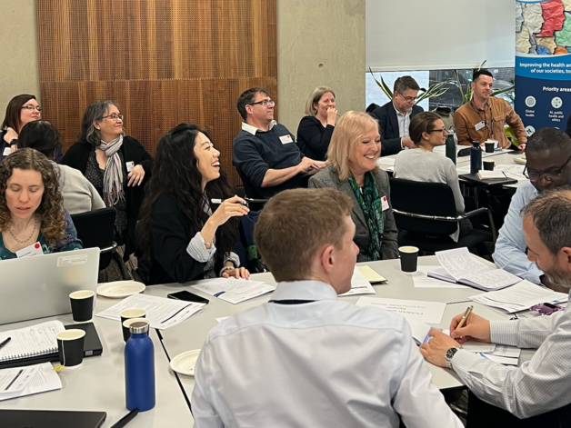 Group discussions during CPH workshop