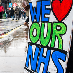 We love the NHS poster