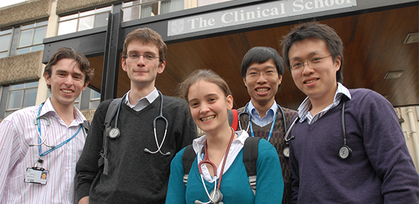 Medical students outside the clinical school Medical students outside the clinical school