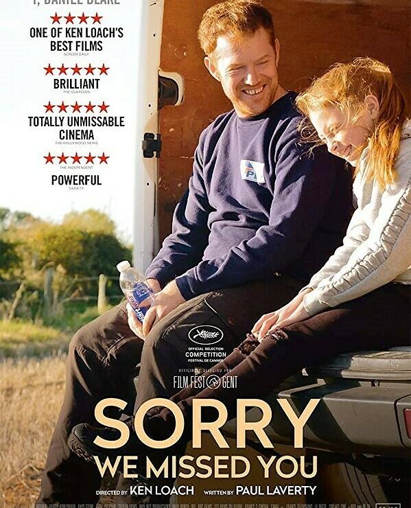 Poster for Sorry We Missed You film Poster for Sorry We Missed You film